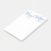 Frohe Weihnachten Post-it Klebezettel (angewinkelt)