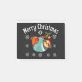 Frohe Weihnachten Post-it Klebezettel (Vorderseite)