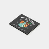 Frohe Weihnachten Post-it Klebezettel (angewinkelt)