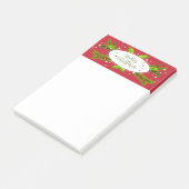 Frohe Weihnachten Post-it Klebezettel (angewinkelt)