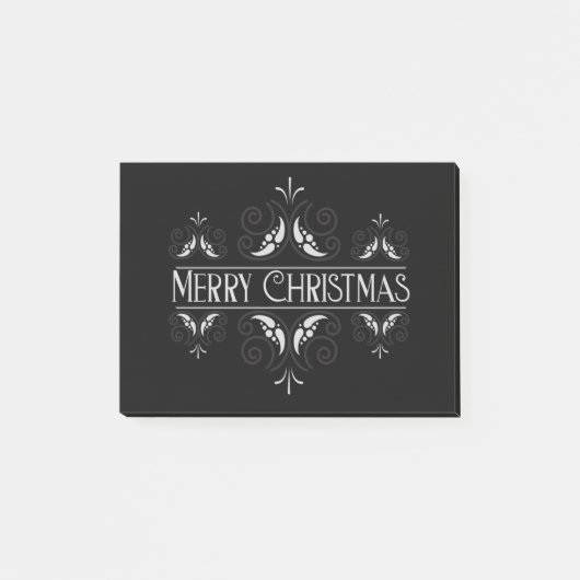 Frohe Weihnachten Post-it Klebezettel (Vorderseite)