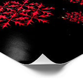 Frohe Weihnachten Poster (Ecke)