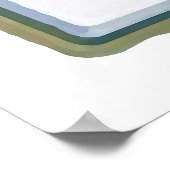 Frohe Weihnachten Poster (Ecke)