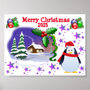 Frohe Weihnachten Poster