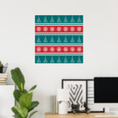 Frohe Weihnachten Poster (Heimbüro)