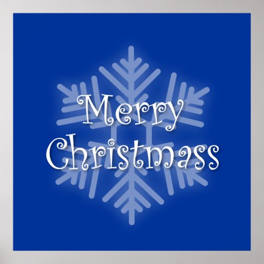 Frohe Weihnachten Poster (Vorne)