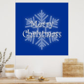 Frohe Weihnachten Poster (Küche)