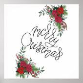 Frohe Weihnachten Poster (Vorne)