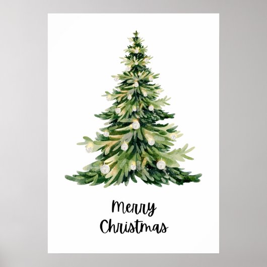 Frohe Weihnachten Poster (Vorne)