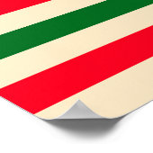 Frohe Weihnachten Poster (Ecke)