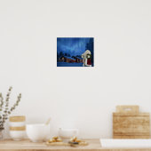 Frohe Weihnachten. Poster (Küche)