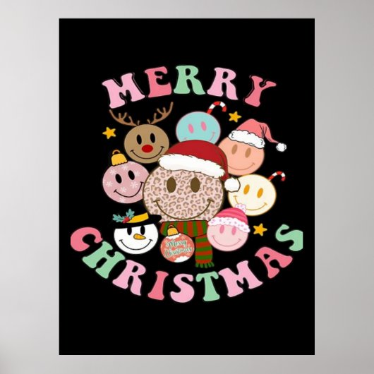 Frohe Weihnachten Poster (Vorne)
