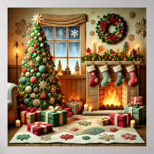 Frohe Weihnachten Poster