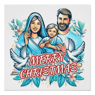 Frohe Weihnachten Poster