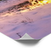 Frohe Weihnachten Poster (Ecke)