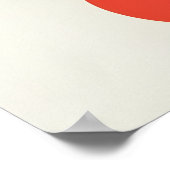 Frohe Weihnachten Poster (Ecke)