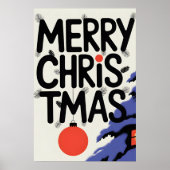 Frohe Weihnachten Poster (Vorne)