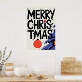 Frohe Weihnachten Poster (Küche)