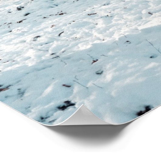 Frohe Weihnachten Poster (Ecke)