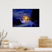Frohe Weihnachten Poster (Küche)