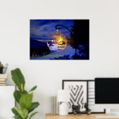 Frohe Weihnachten Poster (Heimbüro)