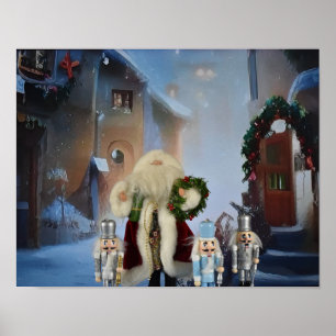 Frohe Weihnachten. Poster