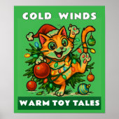 Frohe Weihnachten Poster (Vorne)