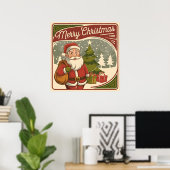 Frohe Weihnachten Poster (Heimbüro)