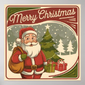 Frohe Weihnachten Poster (Vorne)