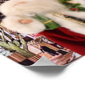 Frohe Weihnachten. Poster (Ecke)