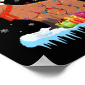 Frohe Weihnachten Poster (Ecke)