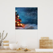 Frohe Weihnachten Póster Poster (Küche)