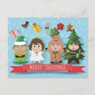 Frohe Weihnachten Postkarte