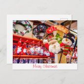 Frohe Weihnachten Postkarte (Vorne/Hinten)