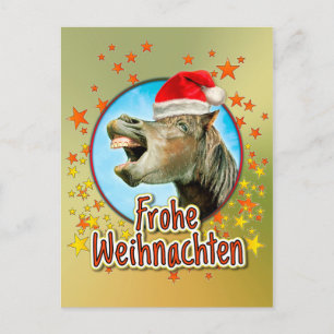 Frohe Weihnachten Postkarte
