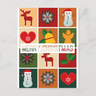 Frohe Weihnachten Postkarte