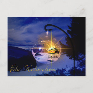 Frohe Weihnachten Postkarte