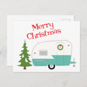 Frohe Weihnachten Postkarte (Vorne/Hinten)