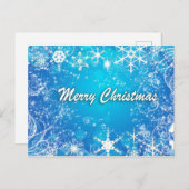 Frohe Weihnachten Postkarte (Vorne/Hinten)