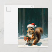 frohe Weihnachten Postkarte (Vorne/Hinten)