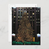 Frohe Weihnachten! Postkarte (Vorne/Hinten)