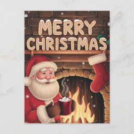 frohe Weihnachten Postkarte