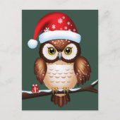 Frohe Weihnachten Postkarte (Vorderseite)