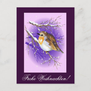 Frohe Weihnachten! Postkarte