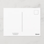 Frohe Weihnachten! Postkarte (Rückseite)