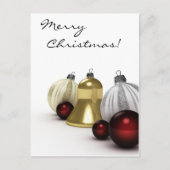 Frohe Weihnachten - Postkarte (Vorderseite)