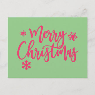 Frohe Weihnachten Postkarte