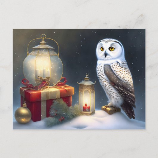 Frohe Weihnachten Postkarte (Vorderseite)