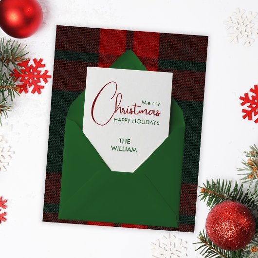 Frohe Weihnachten Postkarte