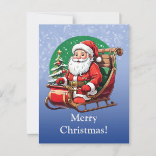 Frohe Weihnachten! Postkarte